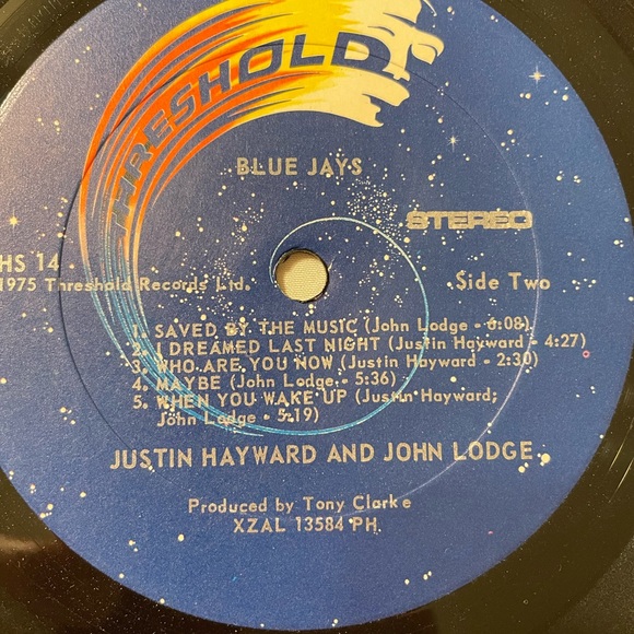 12” vinyl album - “Blue Jays” - Justin Hayward and John lodge - Picture 5 of 8